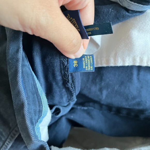 Polo Ralph Lauren Men's, Classic Stretch Fit 6" Shorts‎ Navy Blue Size 38 - Picture 9 of 9